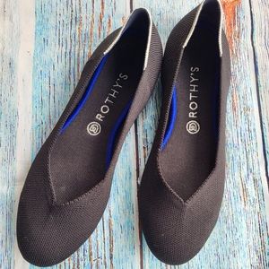 Rothy's The Flat Black 10.5 Round Toe
